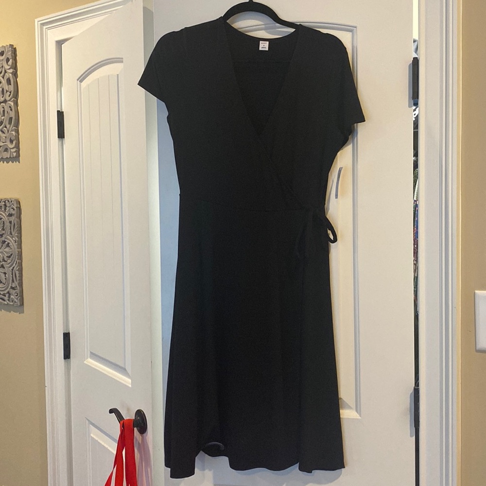 black dress
